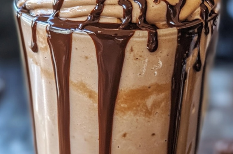 Peanut Butter Chocolate Milkshake