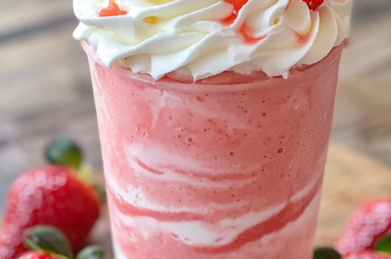 Strawberries & Cream Frappuccino 