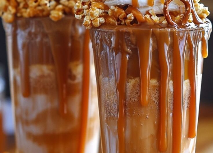 Caramel Crunch Freakshakes