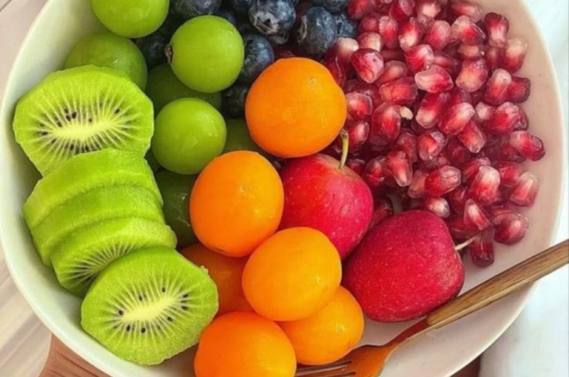 Vibrant fruit trays