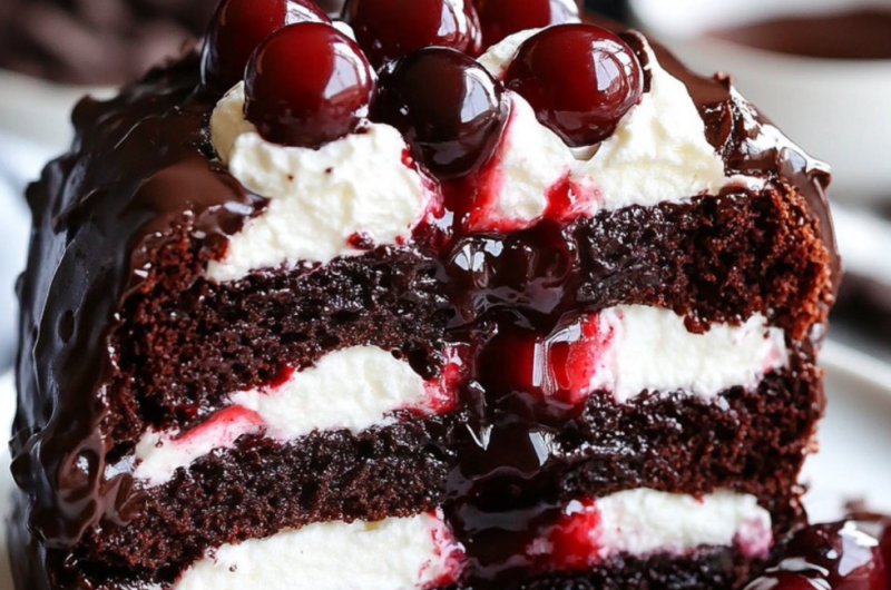 Traditional Black Forest Cake