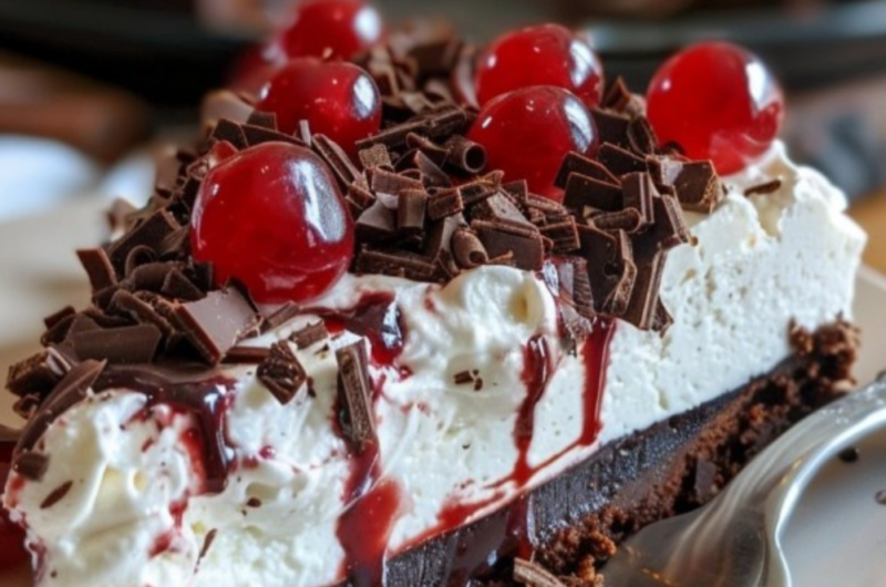 Heavenly Black Forest Cheesecake Delight 