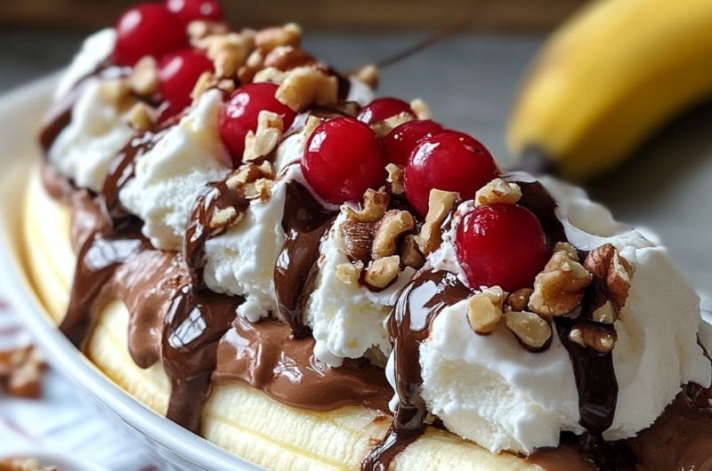 Epic Banana Split Delight 