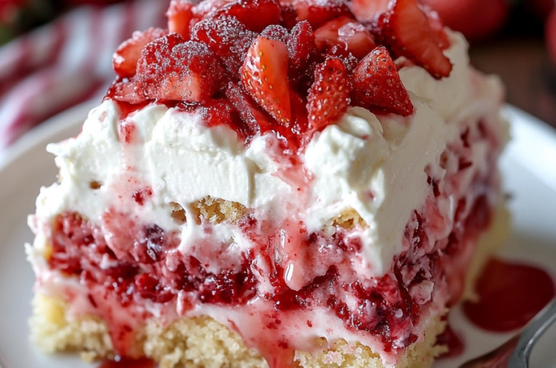 Strawberry Icebox Cake